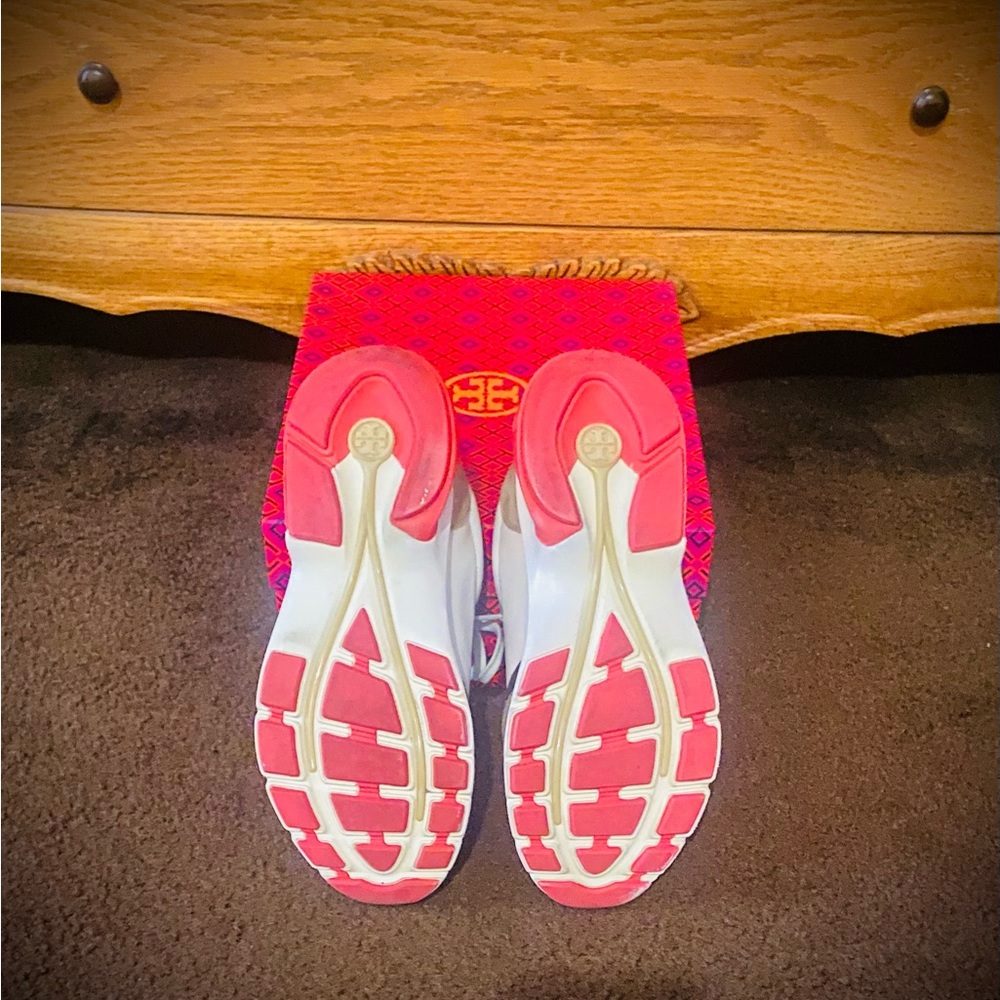 Tory Burch Good Luck Trainer women’s sneakers size 9 - Picture 7 of 9